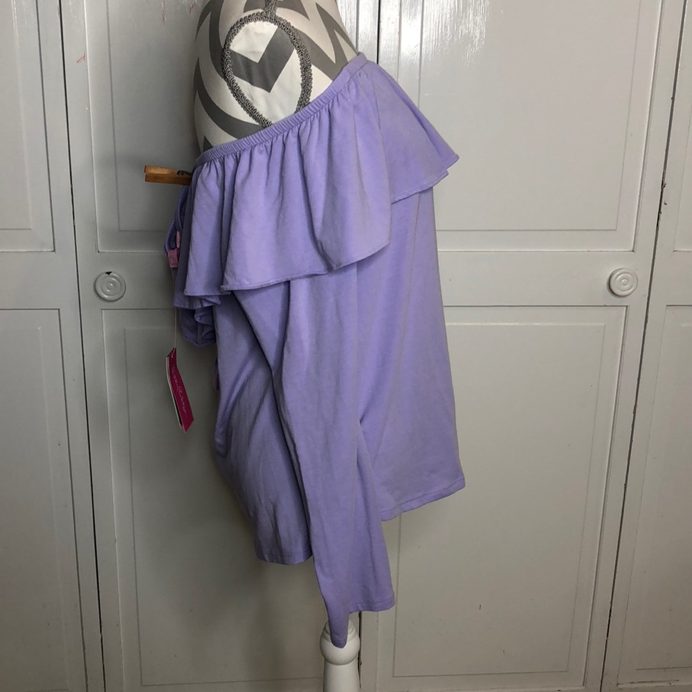 XL NWT Lilly Pulitzer Off the Shoulder Top - Picture 2 of 5